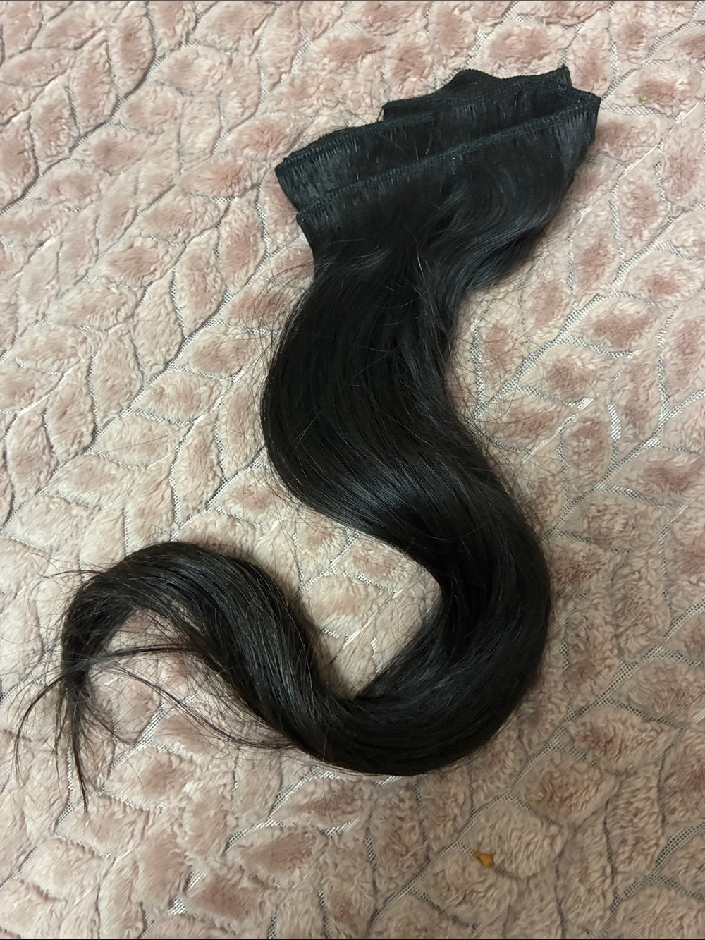 Dark Brown/Black Hair Extension